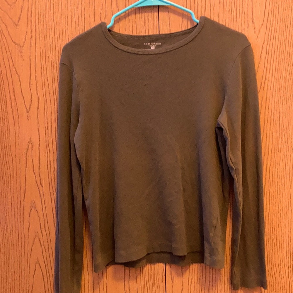 Navy Green Long-Sleeve
